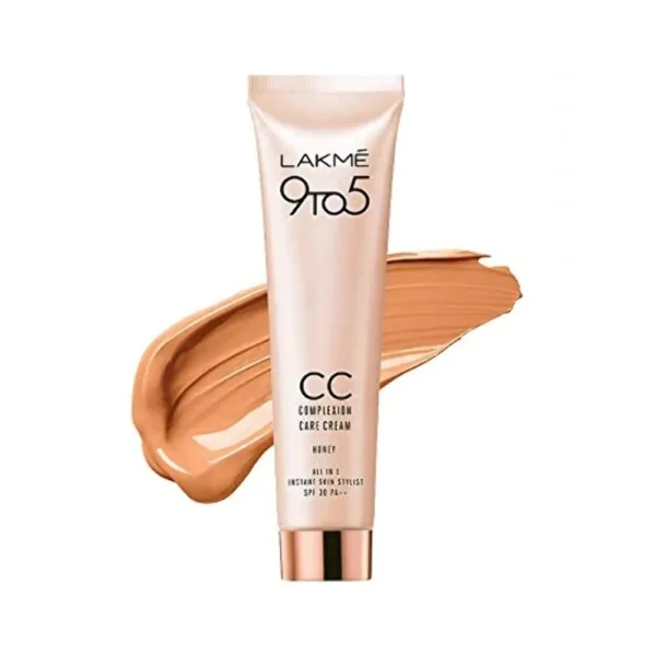 Lakme 9 To 5 CC Complexion Care Cream Honey 02 - Image 3