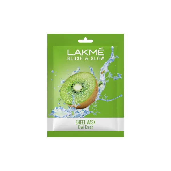 Lakme Blush And Glow Sheet Mask Kiwi Crush (25ml)