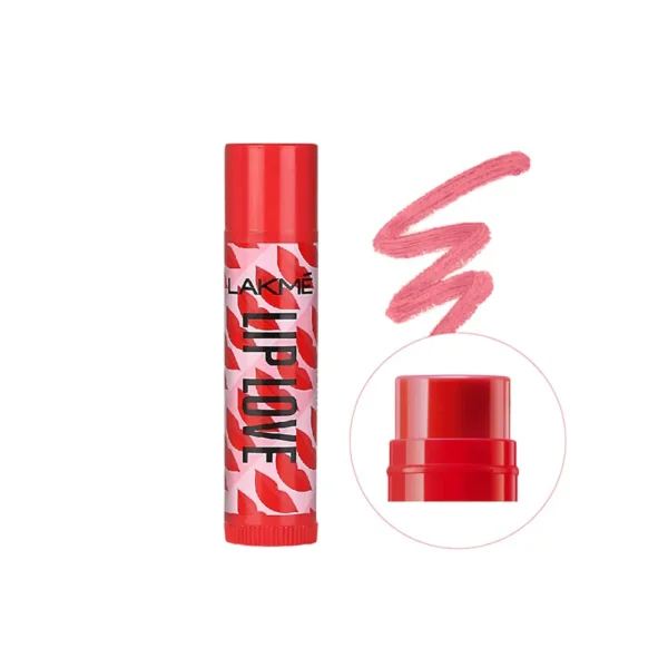 Lakme Lip Love Chapstick Cherry SPF 15 (4.5gm) - Image 8