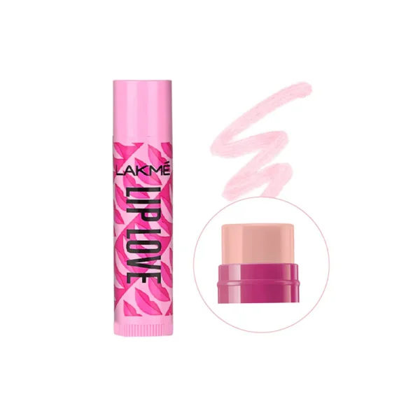 Lakme Lip Love Chapstick Insta Pink SPF 15 (4.5gm) - Image 5