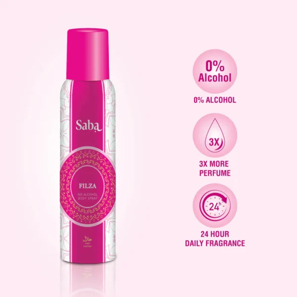 SABA Filza Body Deodorant (150ml) - Image 2