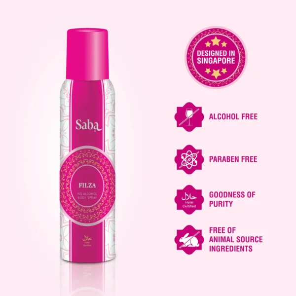 SABA Filza Body Deodorant (150ml) - Image 3