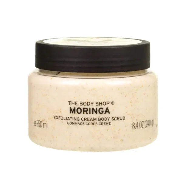 The Body Shop Moringa Exfoliating Cream Body Scrub (240gm) - Image 2