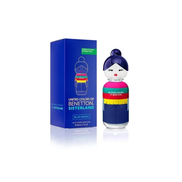 United Colors Of Benetton Sisterland Blue Neroli EDT (80ml) - Image 3