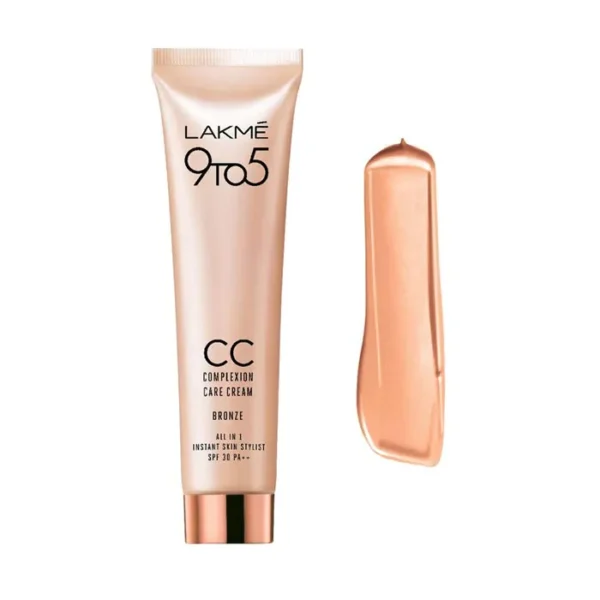 Lakme 9 to 5 Complexion Care Cream – Bronze (30ml) - Image 3