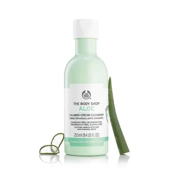 The Body Shop Aloe Calming Cream Cleanser (250ml) - Image 2