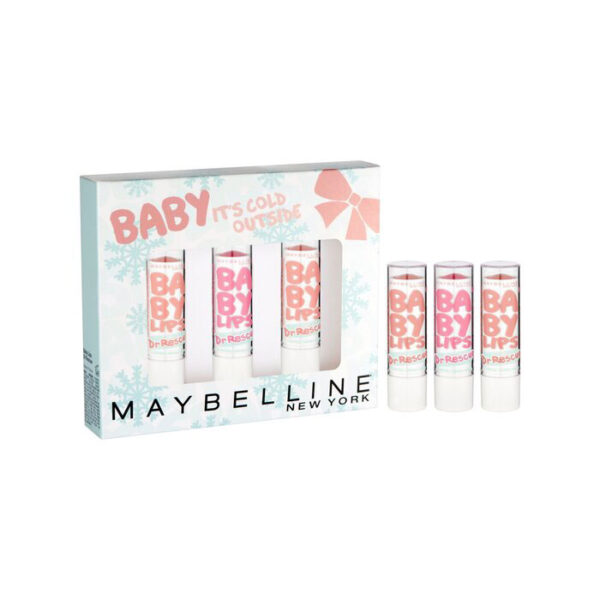 Maybelline Baby It's Cold Outside Lip Balm Set of 3 - Image 3