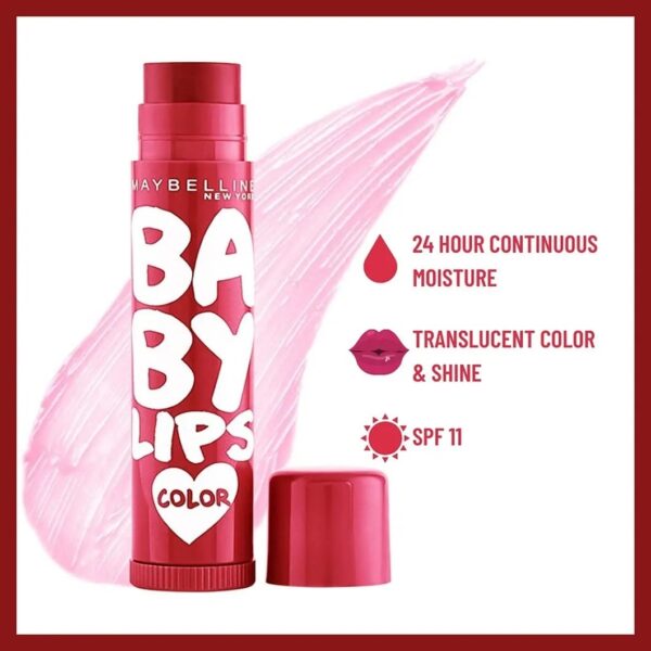 Maybelline Baby Lips Color Berry Crush SPF11 (4ml) - Image 5