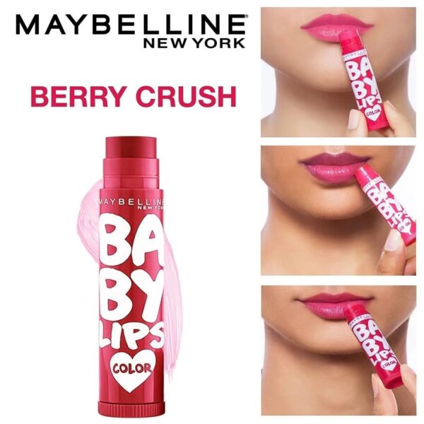 Maybelline Baby Lips Color Berry Crush SPF11 (4ml) - Image 4