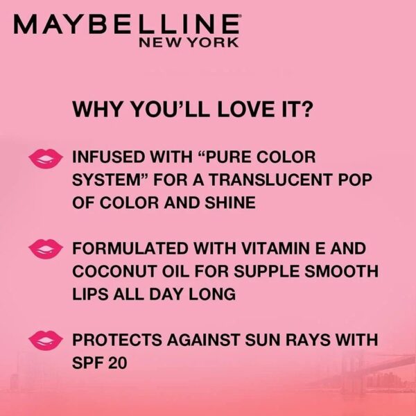 Maybelline Baby Lips Color Berry Crush SPF11 (4ml) - Image 3