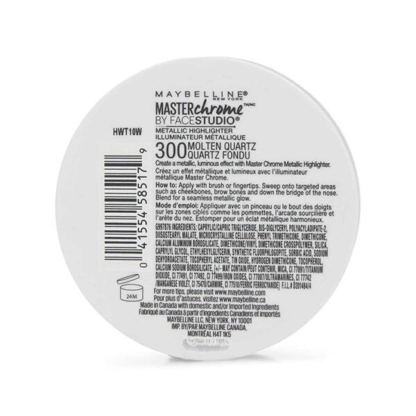 Maybelline Master Chrome By Facestudio Metallic Highlighter 300 (5.6gm) - Image 5