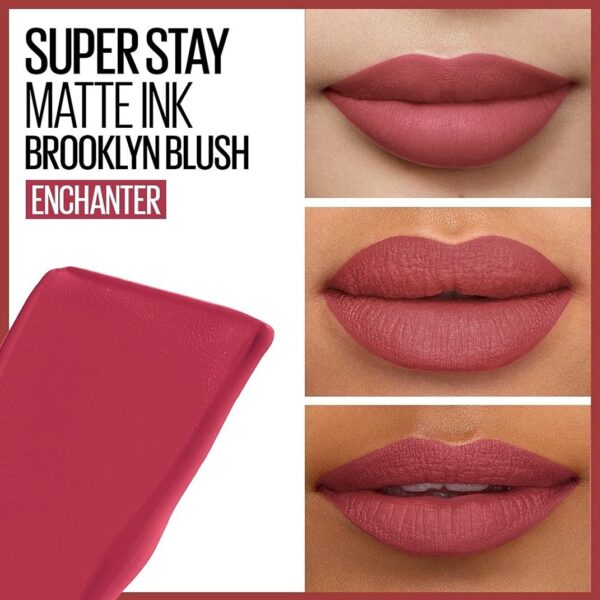 Maybelline New York Super Stay Matte Ink Liquid Lipstick - 380 Enchanter (5ml) - Image 4