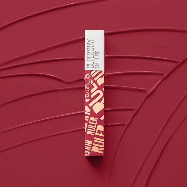 Maybelline New York Super Stay Matte Ink Liquid Lipstick - Iconic Ruler (5ml) - Image 7