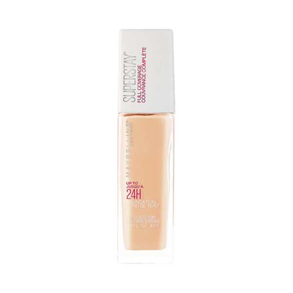 Maybelline SuperStay Full Coverage Foundation 120 Classic Ivory (30ml)