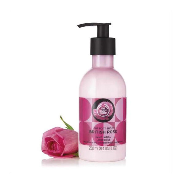 The Body Shop British Rose Hand Lotion (250ml) - Image 3