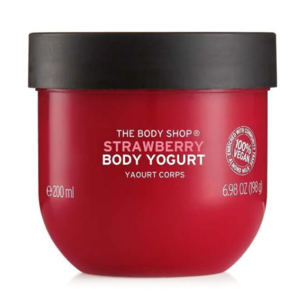 The Body Shop Strawberry Body Yogurt (200ml) - Image 2