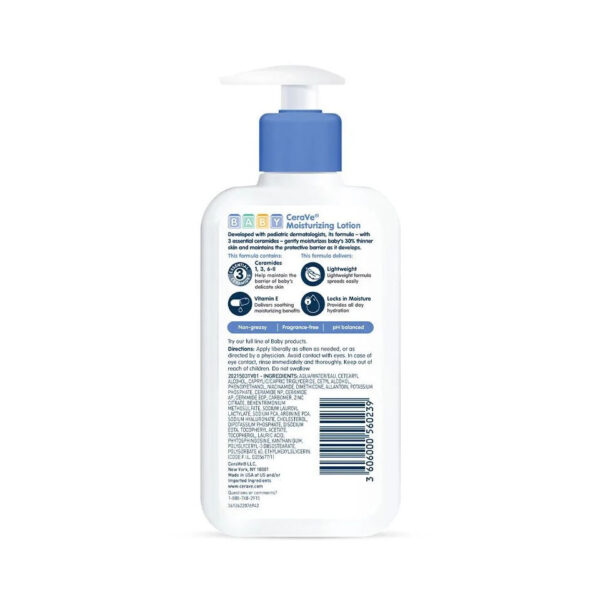 CeraVe Baby Moisturizing Lotion (237ml) - Image 3