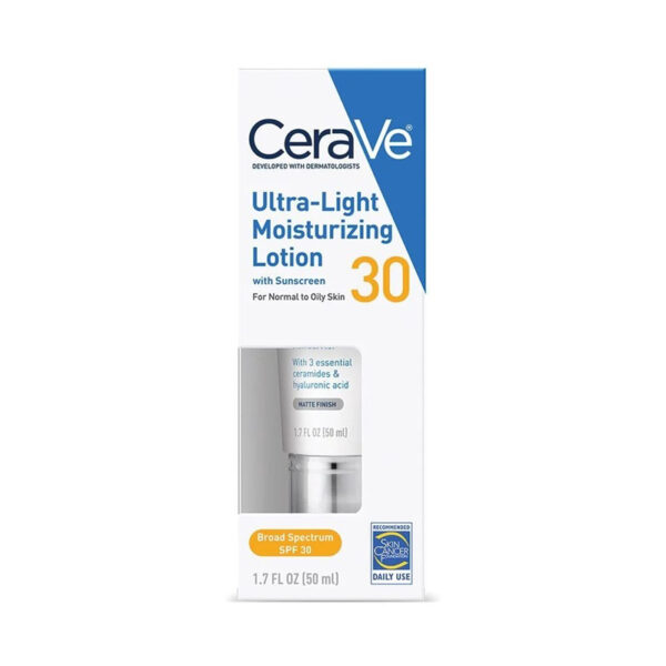 Cerave Ultra-Light Moisturizing Lotion Broad Spectrum Spf 30 (50ml) - Image 5