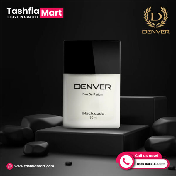 Denver Black Code Perfume 60ML