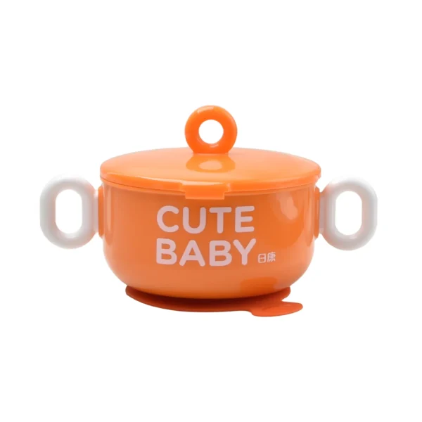 Rovco Cute Baby Stainless Steel Bowl 6m+ - Image 2