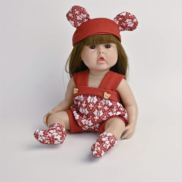 Real Life 32Inch Full Body Silicone Vinyl Soft Reborn Doll Kit Solid Mini Toy PC Fashionable Soft Dolls Menina