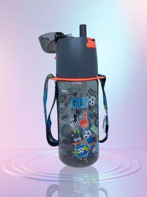 Water Bottle (Spritz Bottle with Lid) 580ML - Image 3