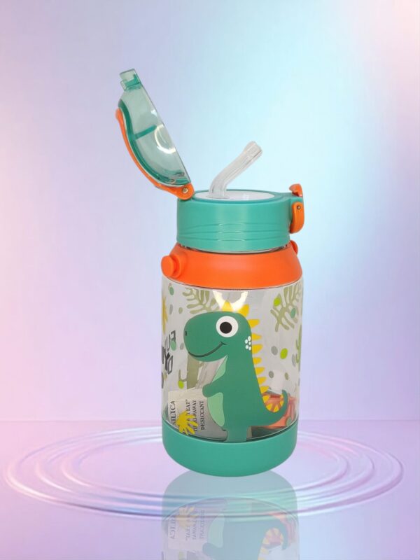 Chilled Water Bottle(Funny Dino) 600ML - Image 2