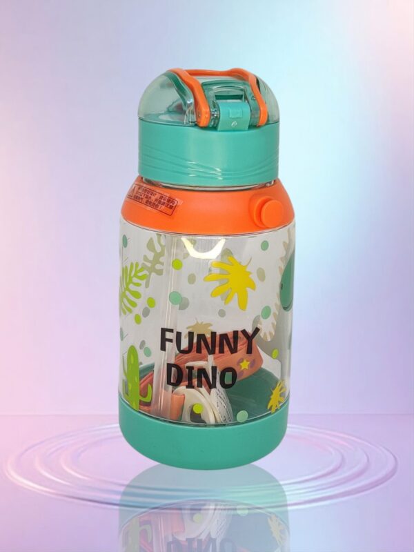 Chilled Water Bottle(Funny Dino) 600ML