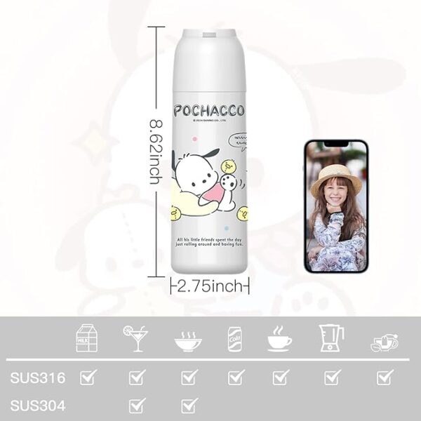 Pochacco Termos Stainless Botol 460ml - Image 2