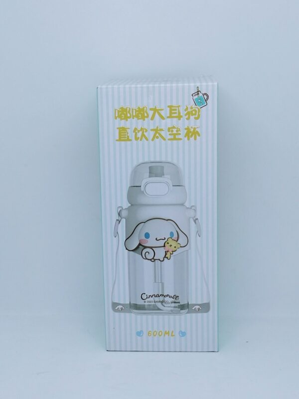 Cinnamoroll Water Bottle with Spout Lid 600ml - Image 2