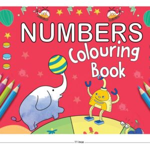 Numbers Coloring Book- The First Book For Children And General Knowledge Book Set For Your Children And Kids Books Abc,Children Kids Serise Book