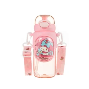 White Transparent Clear My Melody  Character Drinking Water Bottle 600ml