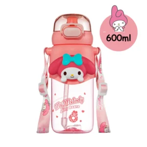 My Melody Water Bottle with Spout Lid 600ml