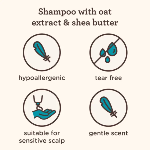 Aveeno Kids' Curly Hair Hydrating Shampoo - Image 4
