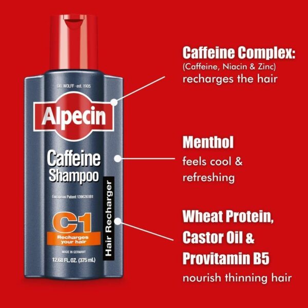 Alpecin Caffeine Shampoo C1 250ml - Image 4
