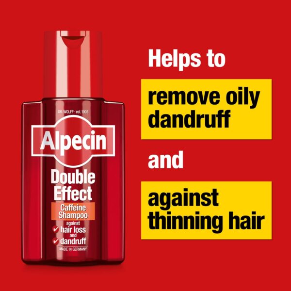 Alpecin Double Effect Caffeine Shampoo 200ml - Image 2