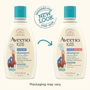 Aveeno Kids' Curly Hair Hydrating Shampoo