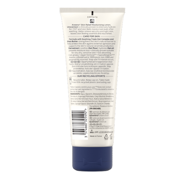 Aveeno Skin Relief Body Lotion with Shea Butter 200ml - Image 3