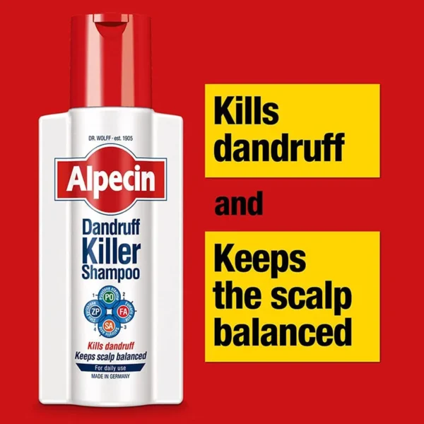 Alpecin Dandruff Killer Shampoo 250ml - Image 4