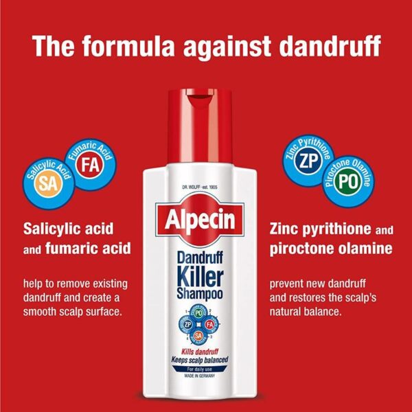 Alpecin Dandruff Killer Shampoo 250ml - Image 2