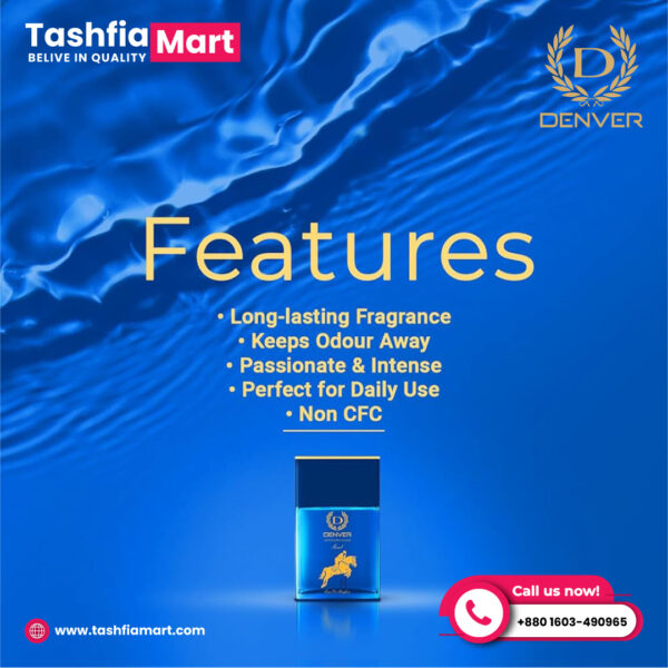 Denver Sporting Club Perfume 60ML - Image 3
