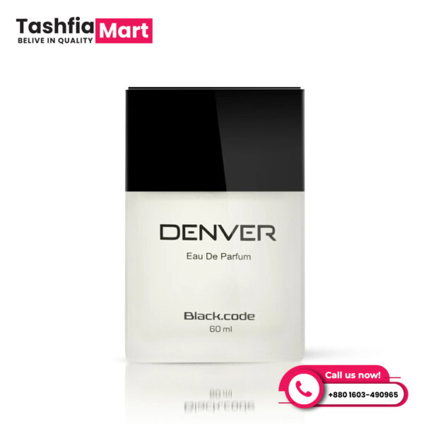 Denver Black Code Perfume 60ML