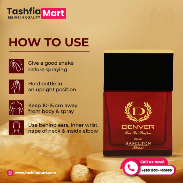 Denver Honour Perfume 60ML - Image 2