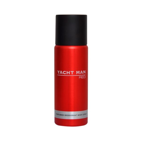 Yacht Man Red  Perfumed Deodorant Body Spray 200ml