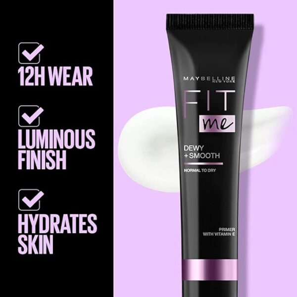 Maybelline Fit Me Dewy Plus Smooth Primer 30ml - Image 2