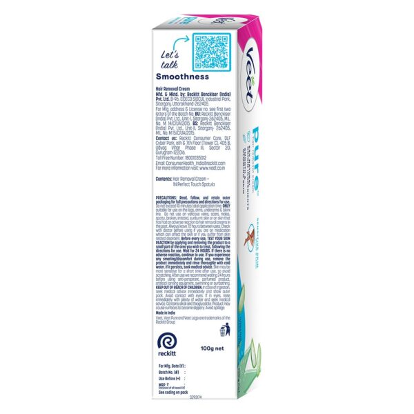 Veet Pure Hair Removal Cream 100gm - Image 10