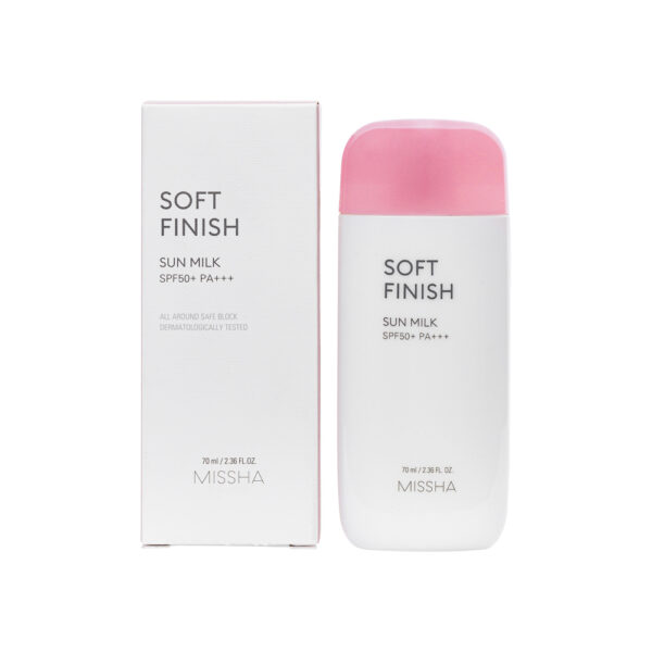 Missha Soft Finish Sun Milk Spf50+ PA+++ 70ml - Image 4