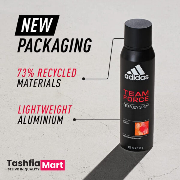 Adidas Team Force Men - Deo Spray 150ml - Image 2