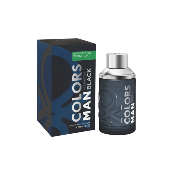 BENETTON COLORS BLACK MAN EDT 100ML - Image 2