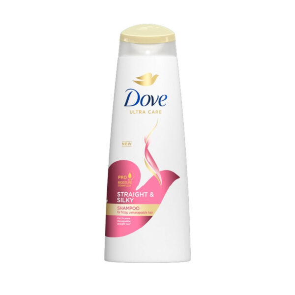 Dove Straight & Silky Shampoo 330ml